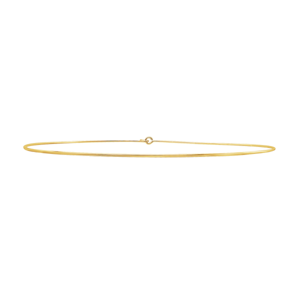 Plain Wire Choker in Gold Filled