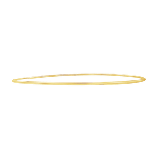 Plain Wire Bangle Bracelet in Gold Filled