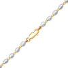 Organic Freshwater Pearl Beaded Necklace in Gold-Filled