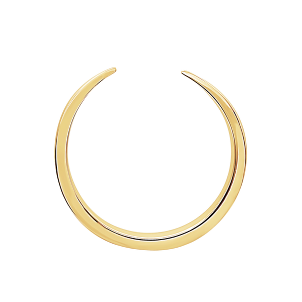 Flat Claw Ring in 14K Gold