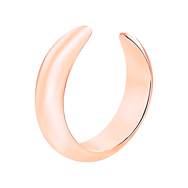 Domed Claw Ring in 14K Gold