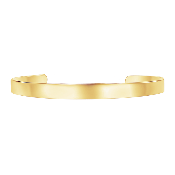 14K Yellow Gold Cuff Bracelet