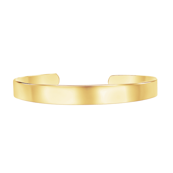 14K Yellow Gold Cuff Bracelet