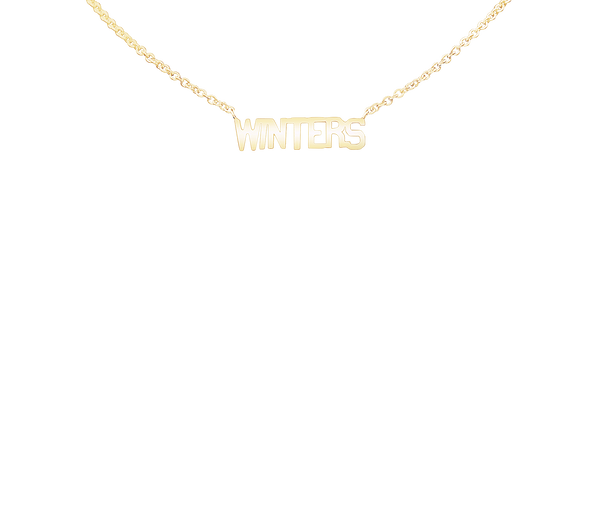 Holly's Small Initial Necklace