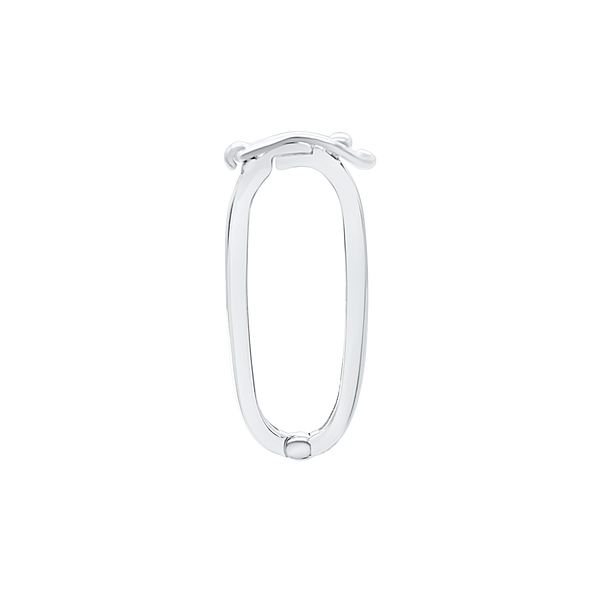 Plain Chain Connectors / Charm Hangers / Carabiners with Figure Eight Clasp (7.2 x 15.4 mm - 7.7 x 18.4 mm)