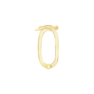 Plain Chain Connectors / Charm Hangers / Carabiners with Figure Eight Clasp (7.2 x 15.4 mm - 7.7 x 18.4 mm)