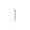 Double Strip Setting for 12 Round Stones (16.80 x 7.20 mm - 18.30 x 7.20 mm)