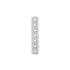 Strip Settings for 7 Round Stones (16.50 x 3.30 mm - 25.50 x 5.00 mm)