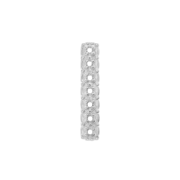 Strip Settings for 7 Round Stones (16.50 x 3.30 mm - 25.50 x 5.00 mm)