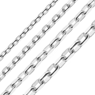 Bulk / Spooled Diamond Cut Rolo Chain in Sterling Silver (1.50 mm - 2.70 mm)