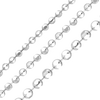 Bulk / Spooled Diamond Cut Round Bead Chain in 14K White Gold (1.20 mm - 1.90 mm)