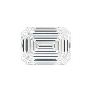 Emerald Shape Natural Diamond - April Birthstones