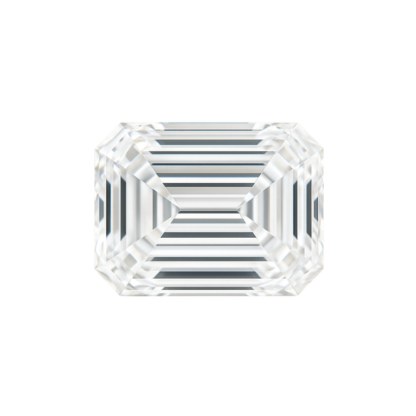 Emerald Shape Natural Diamond - April Birthstones