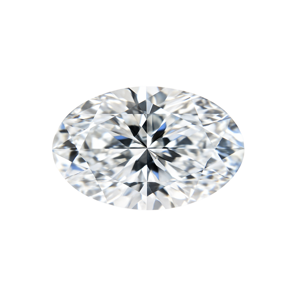 Oval Natural Diamond - April Birthstones