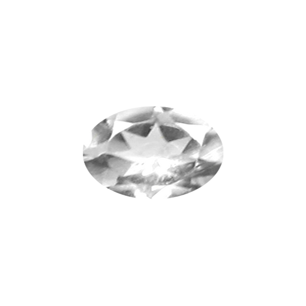 Oval Natural Diamond - April Birthstones