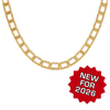 Emerald East-West 2 Prong Necklace Mounting in 14K Gold
