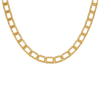 Emerald East-West 2 Prong Necklace Mounting in 14K Gold
