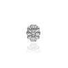 Medium Friction (Push) Ear Back (6 x 3 mm) (Fits Post Size .026" - .030")