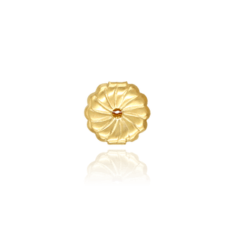 Friction (Push) Ear Back (5 x 3 mm - 7 x 4 mm) (Fits Post Size .030" - .036")