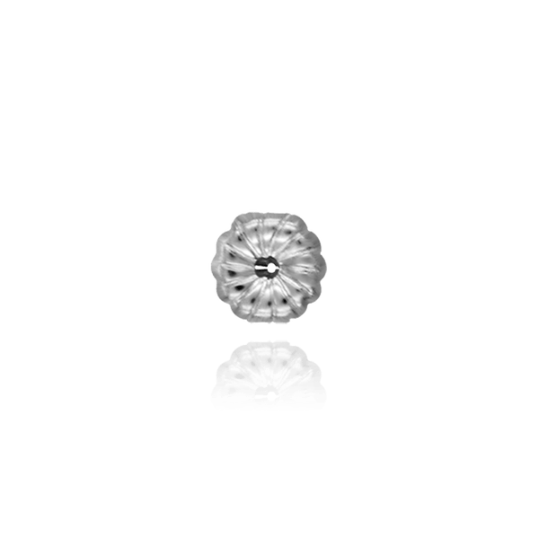 Friction (Push) Ear Back (5 x 3 mm - 7 x 4 mm) (Fits Post Size .030" - .036")