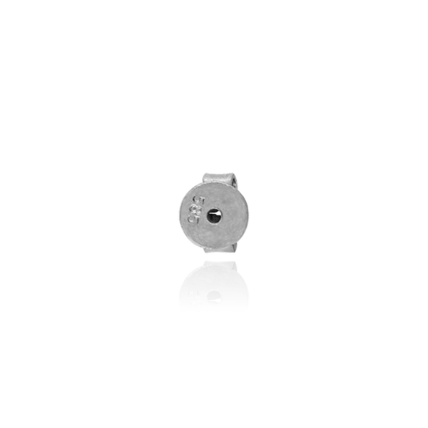 Heavy Friction (Push) Ear Back (4 x 4 mm - 10 x 7 mm) (Fits Post Size .030" - .036")