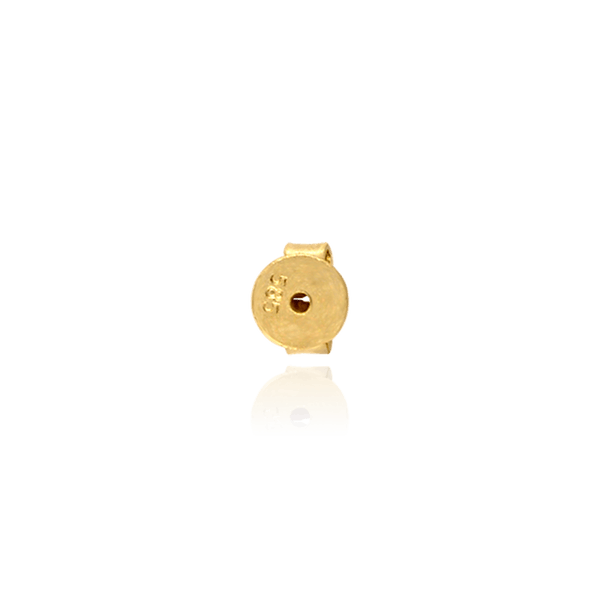 Heavy Friction (Push) Ear Back (4 x 4 mm - 10 x 7 mm) (Fits Post Size .030" - .036")