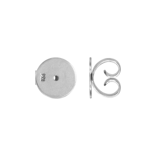 Light Friction (Push) Ear Back (9 x 6 mm - 10 x 7 mm) (Fits Post Size .036")