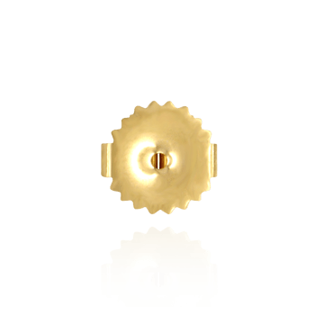 Friction (Push) Ear Back (7 x 7 mm) (Fits Post Size .033" - .036")