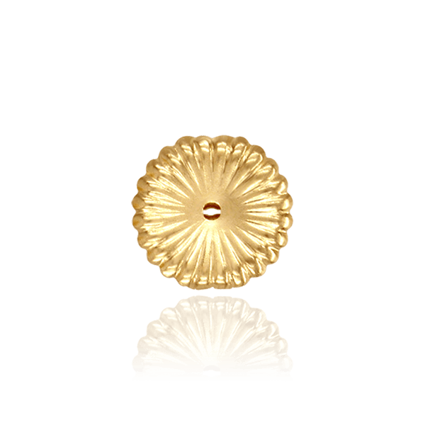 Jumbo Friction (Push) Ear Back (9 x 4 mm) (Fits Post Size .030" - .036")