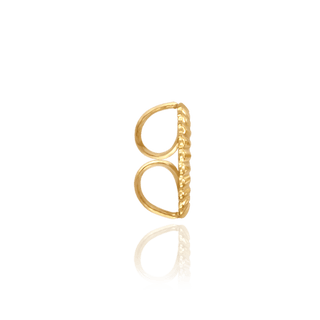 Jumbo Friction (Push) Ear Back (9 x 4 mm) (Fits Post Size .030" - .036")