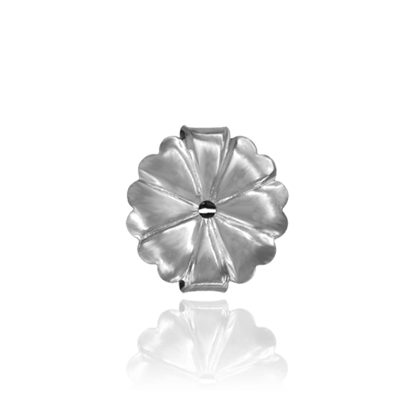 Jumbo Friction (Push) Ear Back (10 x 10 mm) (Fits Post Size .030" - .036")