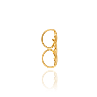 Jumbo Friction (Push) Ear Back (10 x 10 mm) (Fits Post Size .030" - .036")