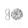 Jumbo Friction (Push) Ear Back (10 x 10 mm) (Fits Post Size .030" - .036")