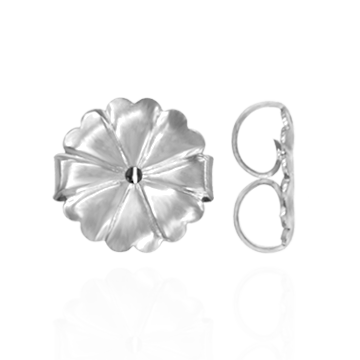 Jumbo Friction Ear Backs (Fits Post Size .030" - .040")