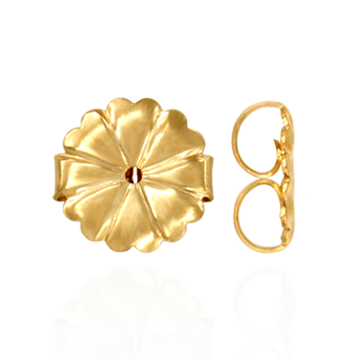 Jumbo Friction Ear Backs (Fits Post Size .030" - .040")