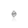 Medium Friction (Push) Ear Back (6 x 3 mm) (Fits Post Size .030" - .036")