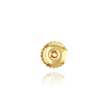 Threaded (Screw) Ear Back (6 x 4 mm) (Fits Post Size .041")