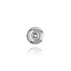Threaded (Screw) Ear Back (6 x 4 mm) (Fits Post Size .041")