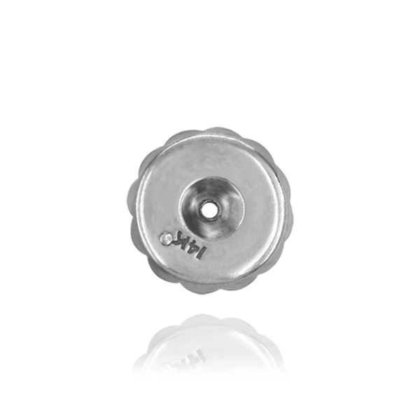 Heavy Threaded (Screw) Post and Back Set (10 x 5 mm) (Post: 7/16" x .041")