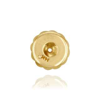 Heavy Threaded (Screw) Post and Back Set (10 x 5 mm) (Post: 7/16" x .041")