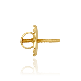 Heavy Threaded (Screw) Post and Back Set (10 x 5 mm) (Post: 7/16" x .041")