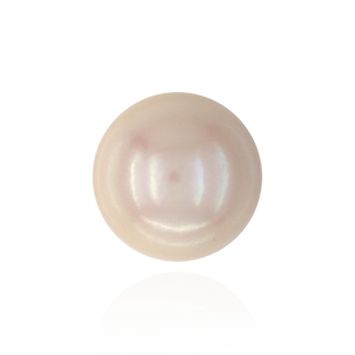 Pearl Cup Earrings without Peg in 14K Yellow Gold