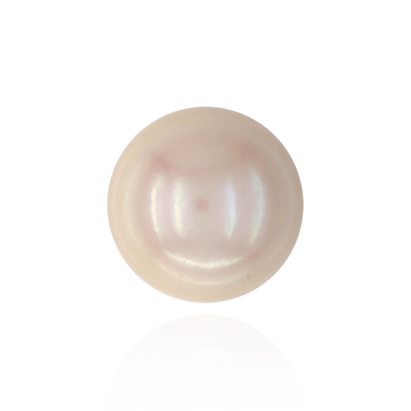 Pearl Cup Earrings without Peg in 14K Yellow Gold