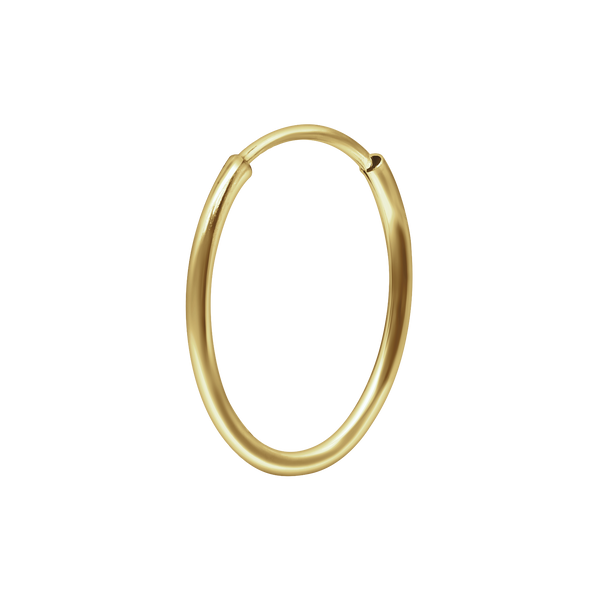 Endless Hoop Earring in Gold Filled