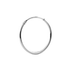 Endless Hoop Earring in Sterling Silver