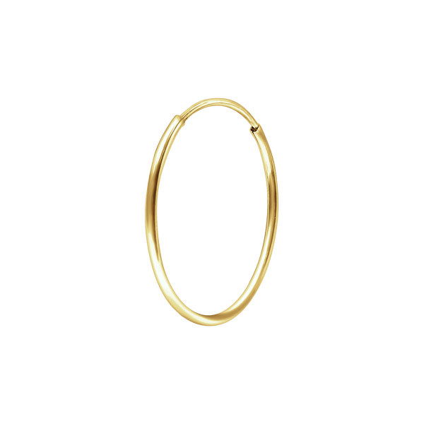 Endless Hoop Earring in Gold Filled