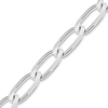 Bulk / Spooled Elongated Curb Chain in Sterling Silver (1.80 mm - 11.70 mm)