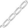 Bulk / Spooled Elongated Curb Chain in Sterling Silver (1.20 mm - 11.70 mm)