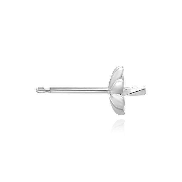 Pearl Cup Earrings with Peg