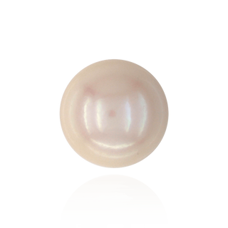 Pearl Cup Earrings with Peg (Screw Back) in 14K Gold